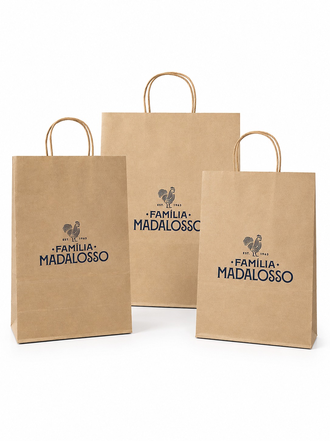 Saco kraft Família Madalosso
