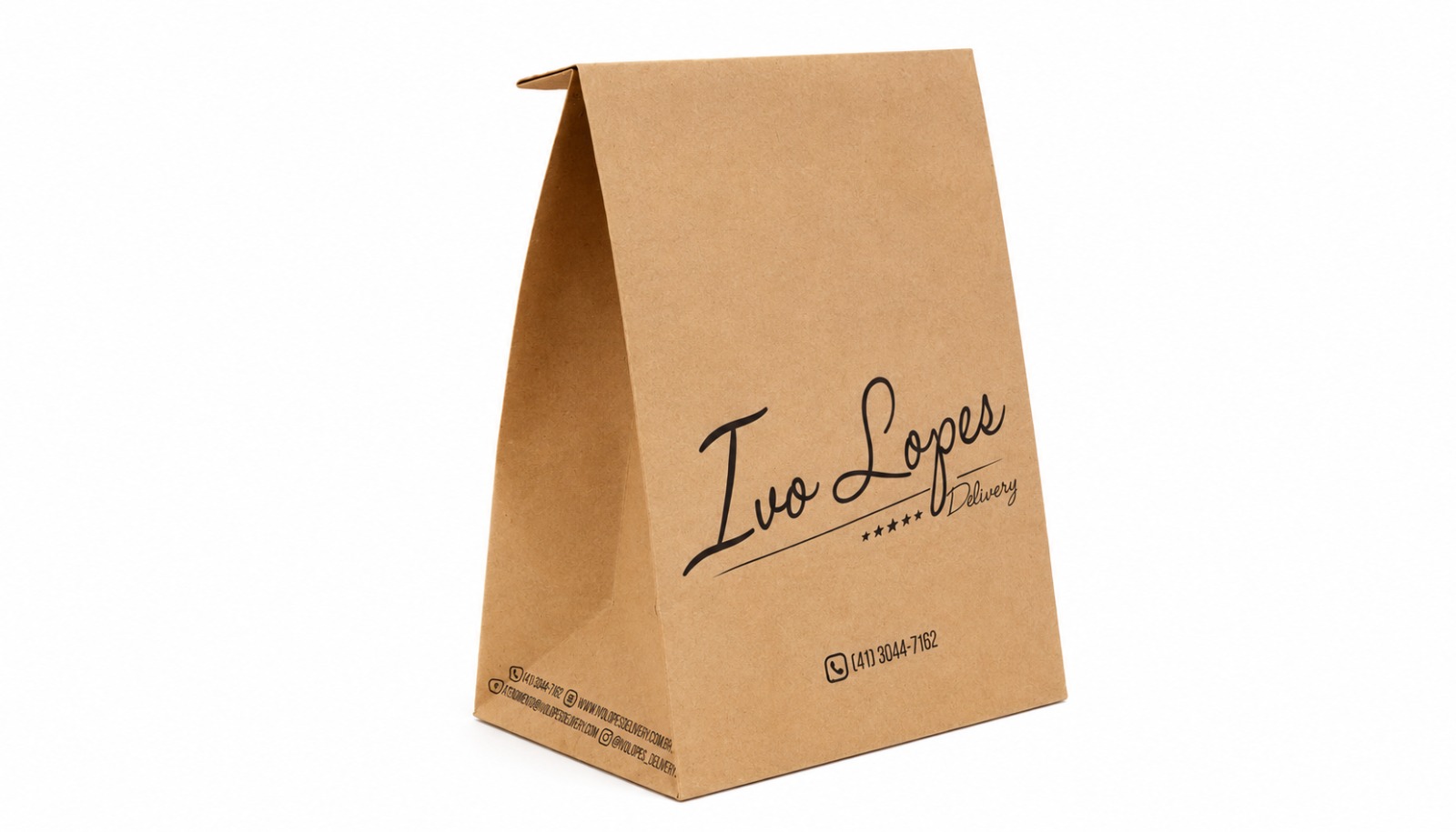 Layout Ivo Lopes Delivery desenvolvido pela Pitney
