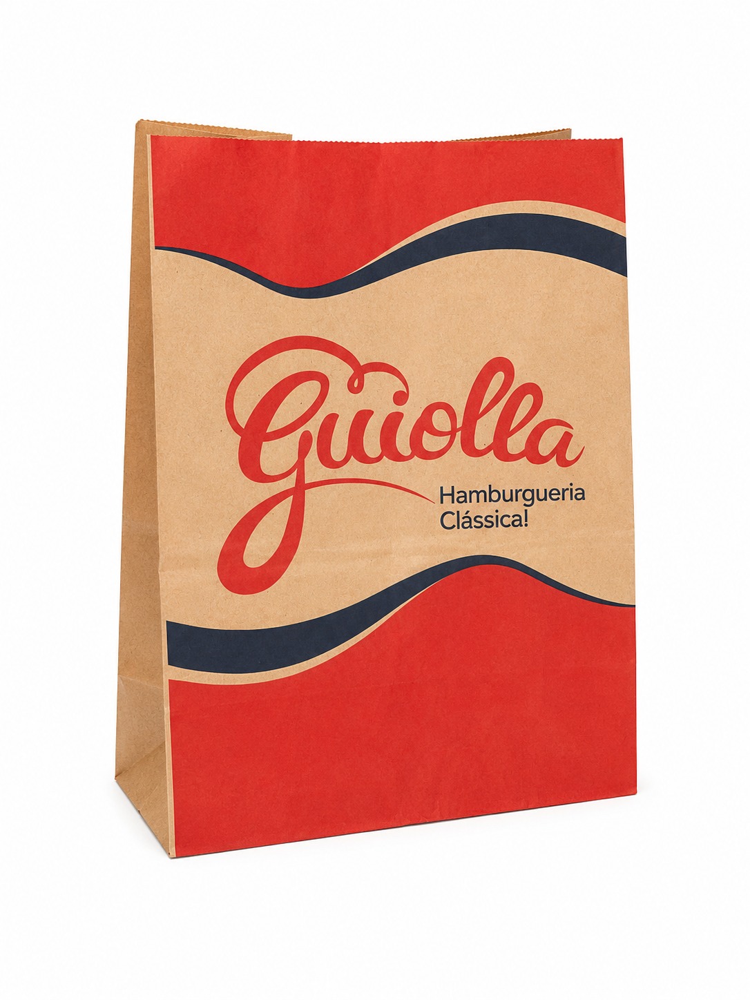 Saco kraft Guiolla